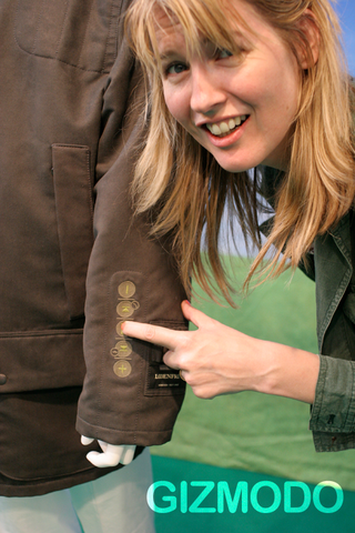 Illustration for article titled Fingers-On with the MP3 Lederhosen and Hunting Jacket